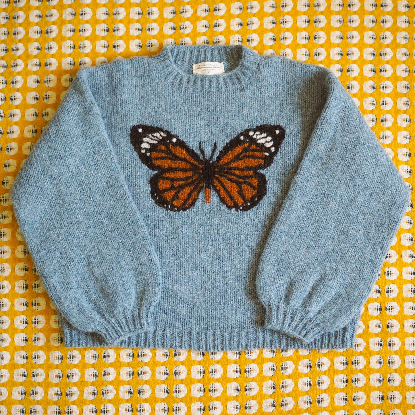 Monarch Butterfly Jumper - Blue