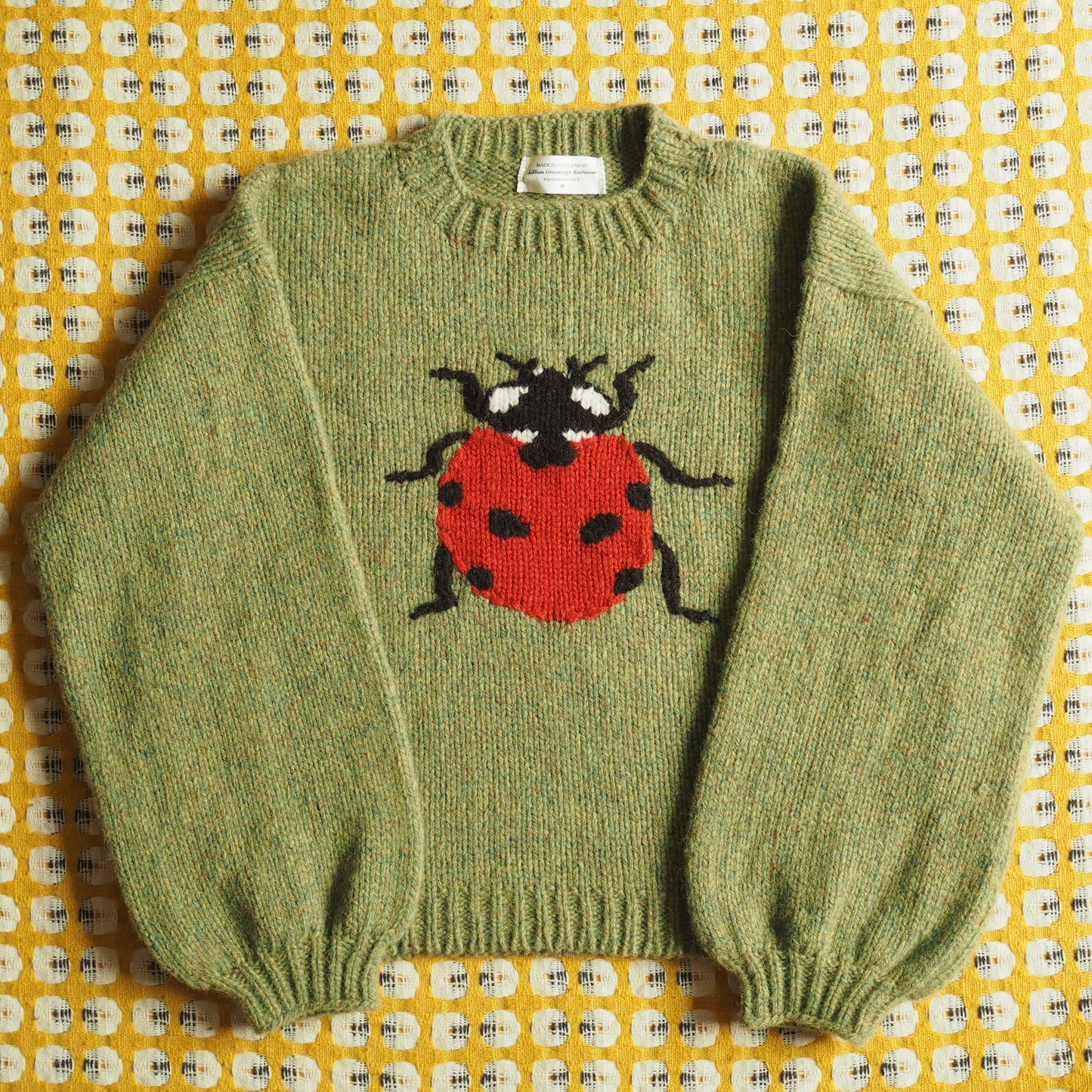 Ladybird Jumper - Green
