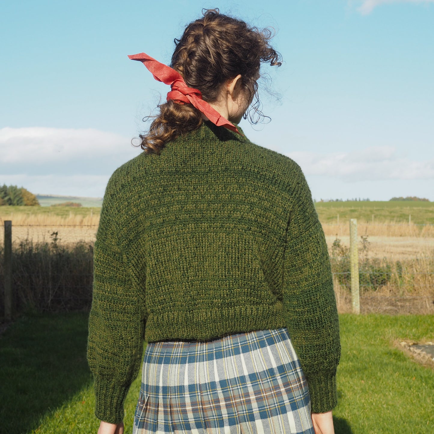 Rosemary Jumper - Forest Green