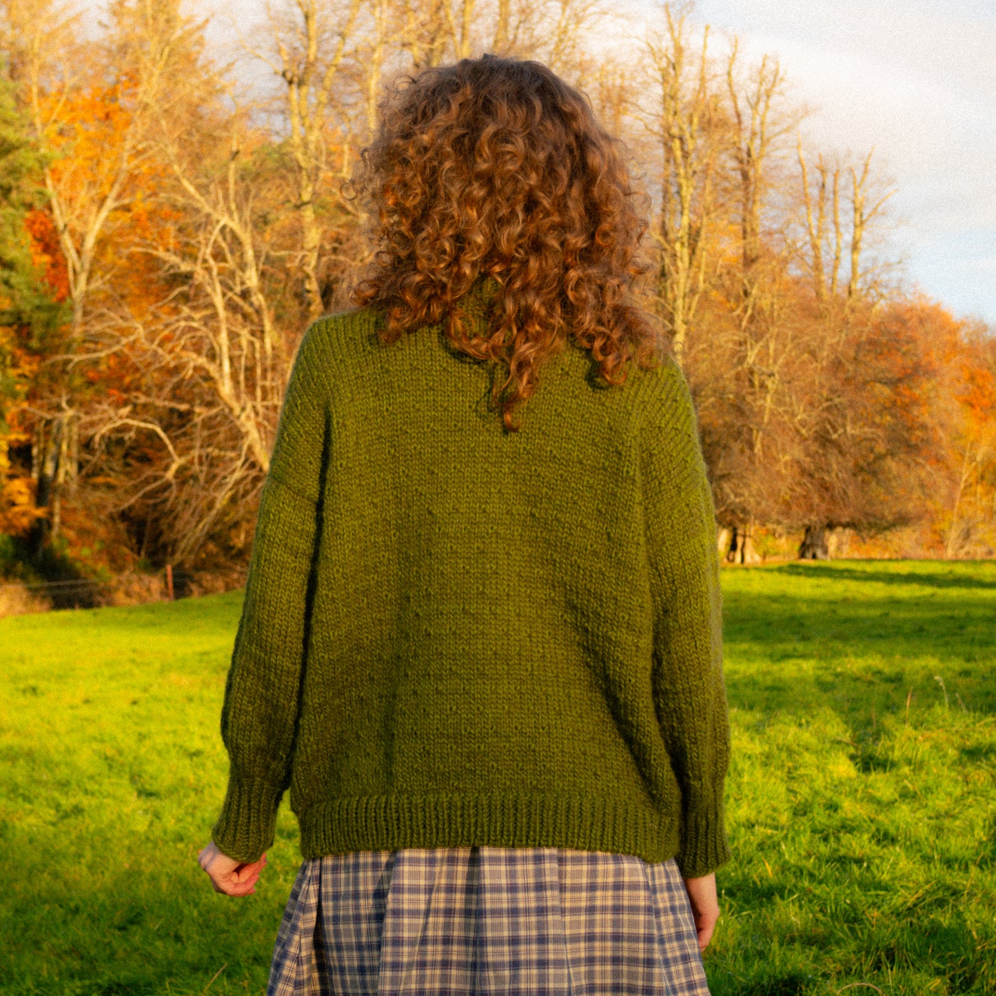 Rosemary Jumper - Moss Green