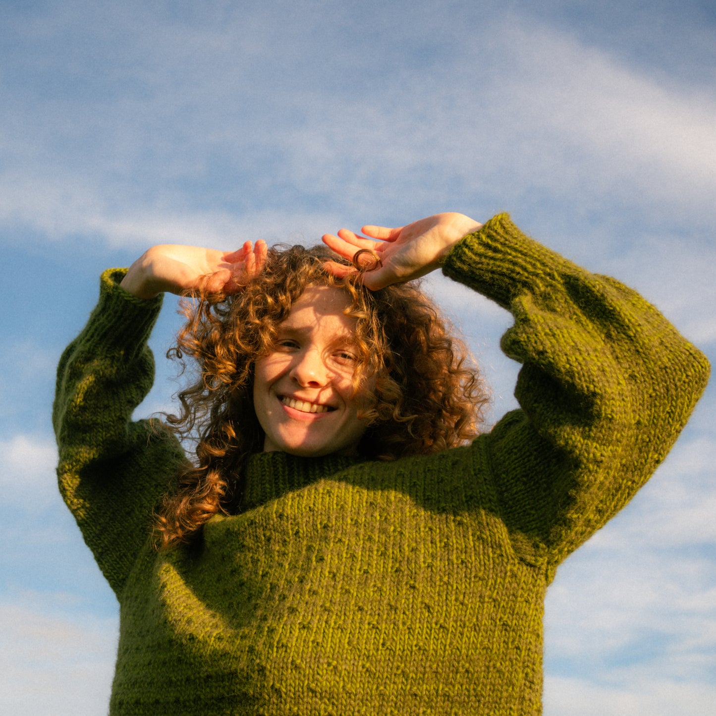 Rosemary Jumper - Moss Green