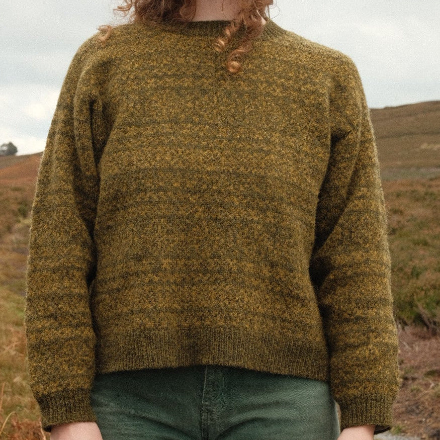 Moorland Jumper - Mossy Green