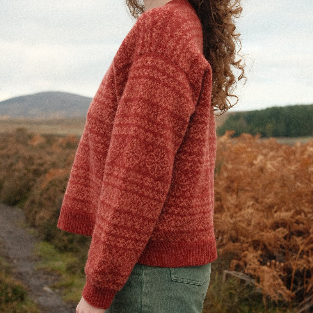 Moorland Jumper - Pink Heather