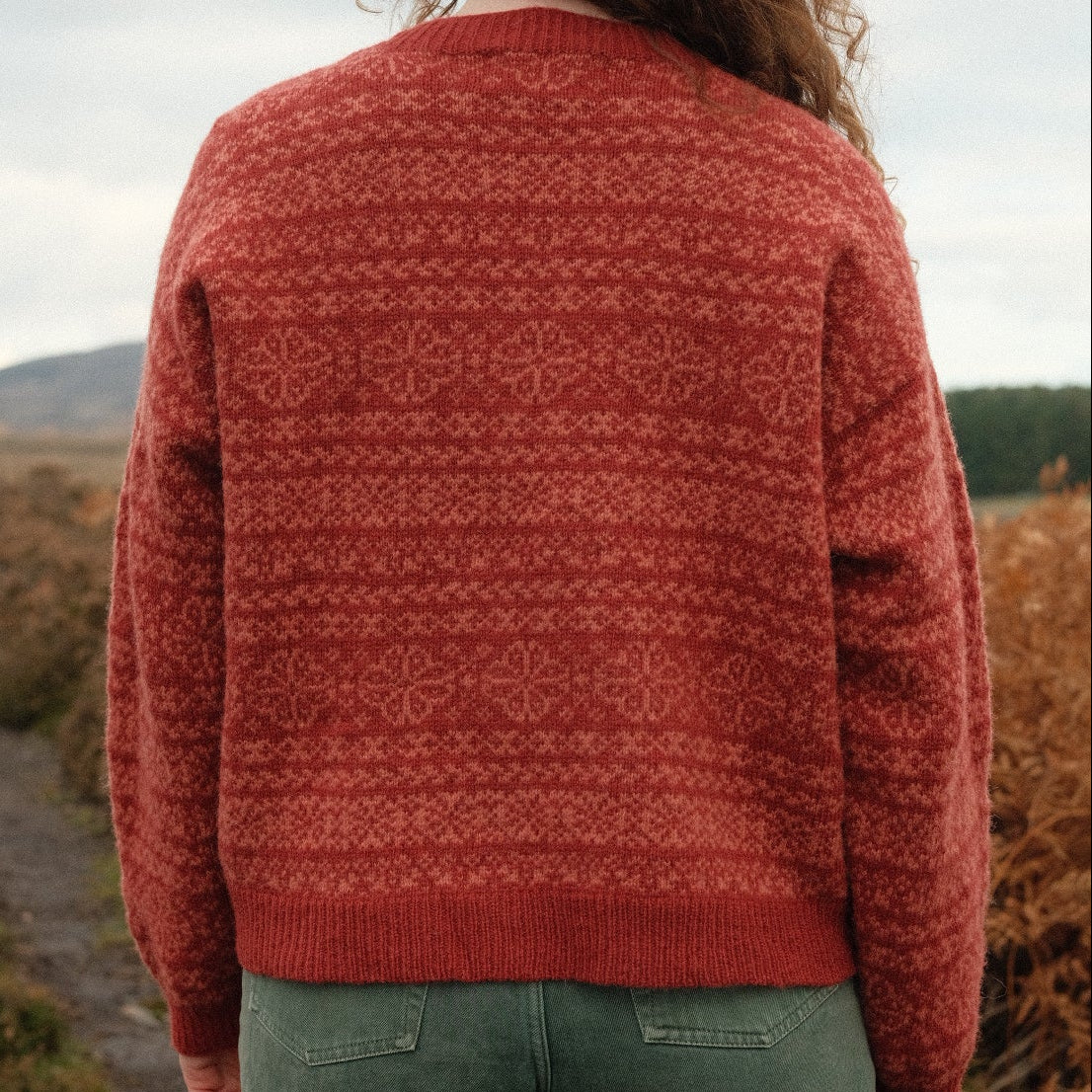 Moorland Jumper - Pink Heather