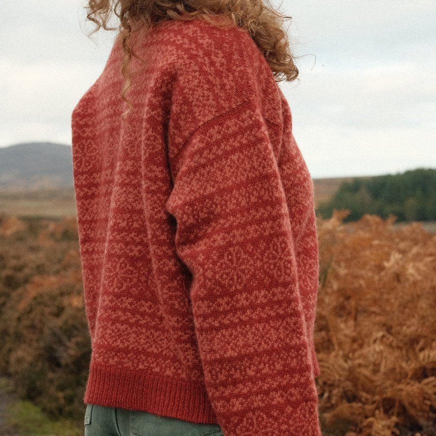 Moorland Jumper - Pink Heather