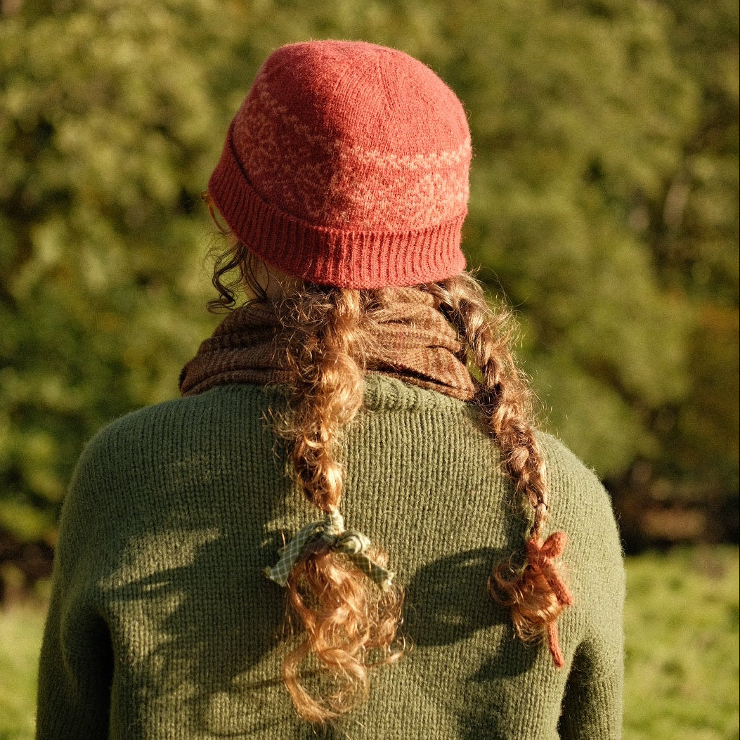 Moorland Hat - Pink Heather