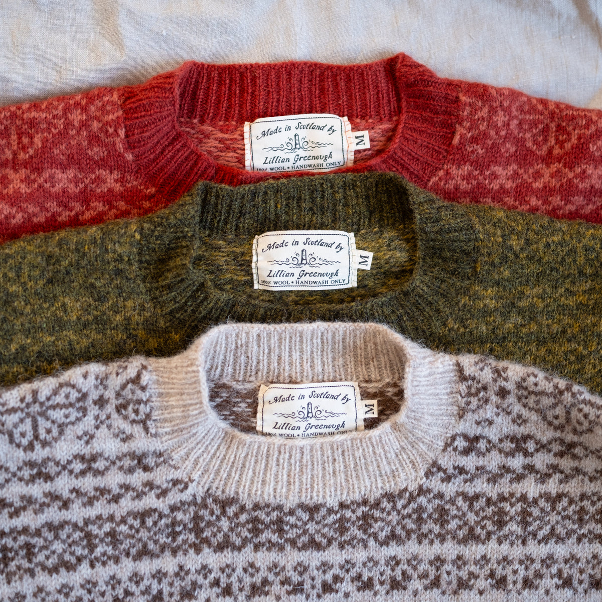Moorland Jumper - Mossy Green