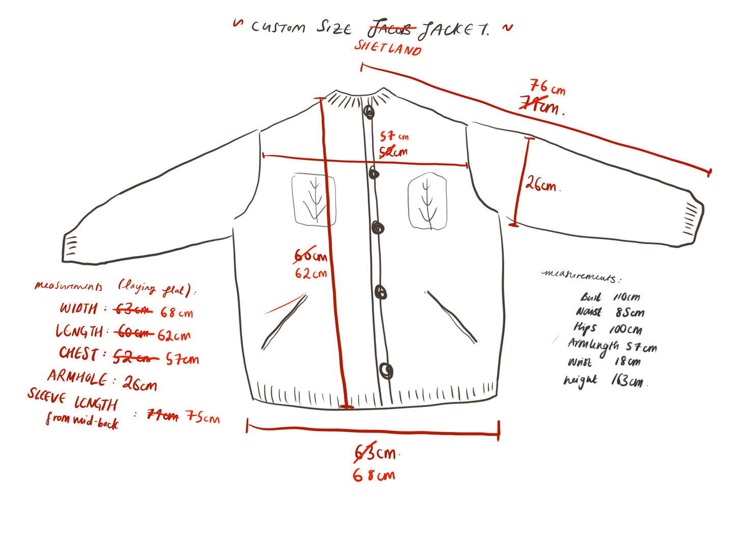 Custom Shetland Jacket