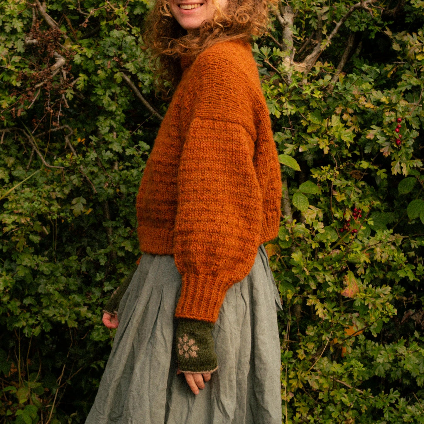 Rosemary Jumper - Cinnamon Orange