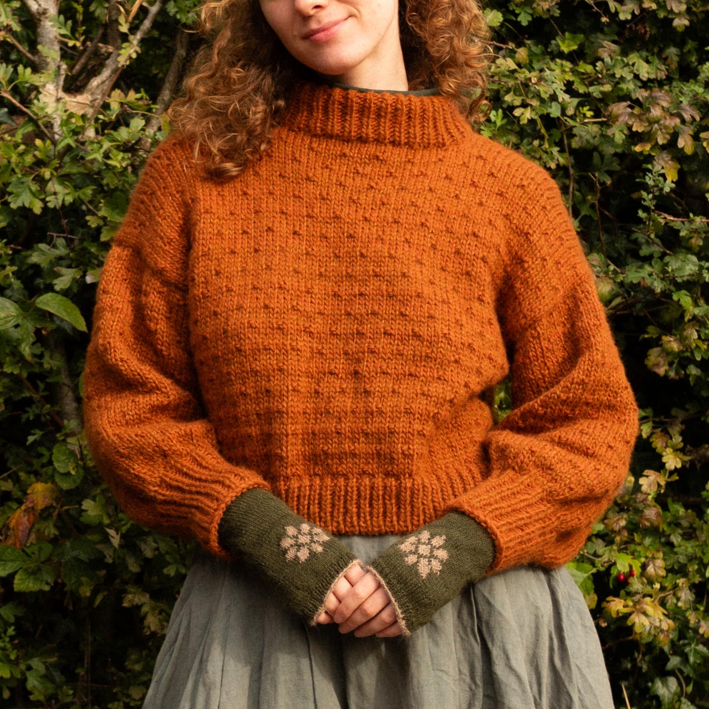 Rosemary Jumper - Cinnamon Orange