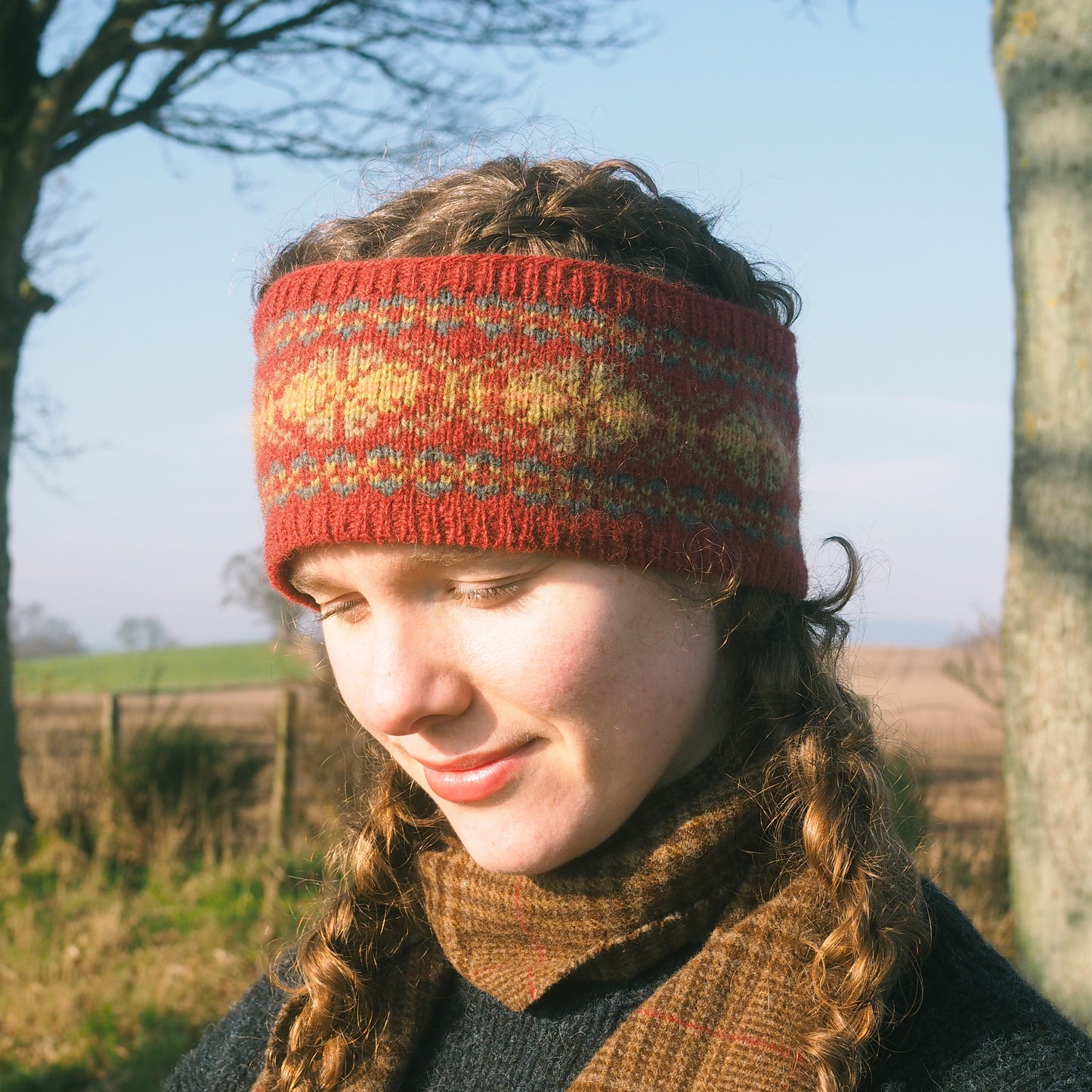 Flora Fairisle Headband