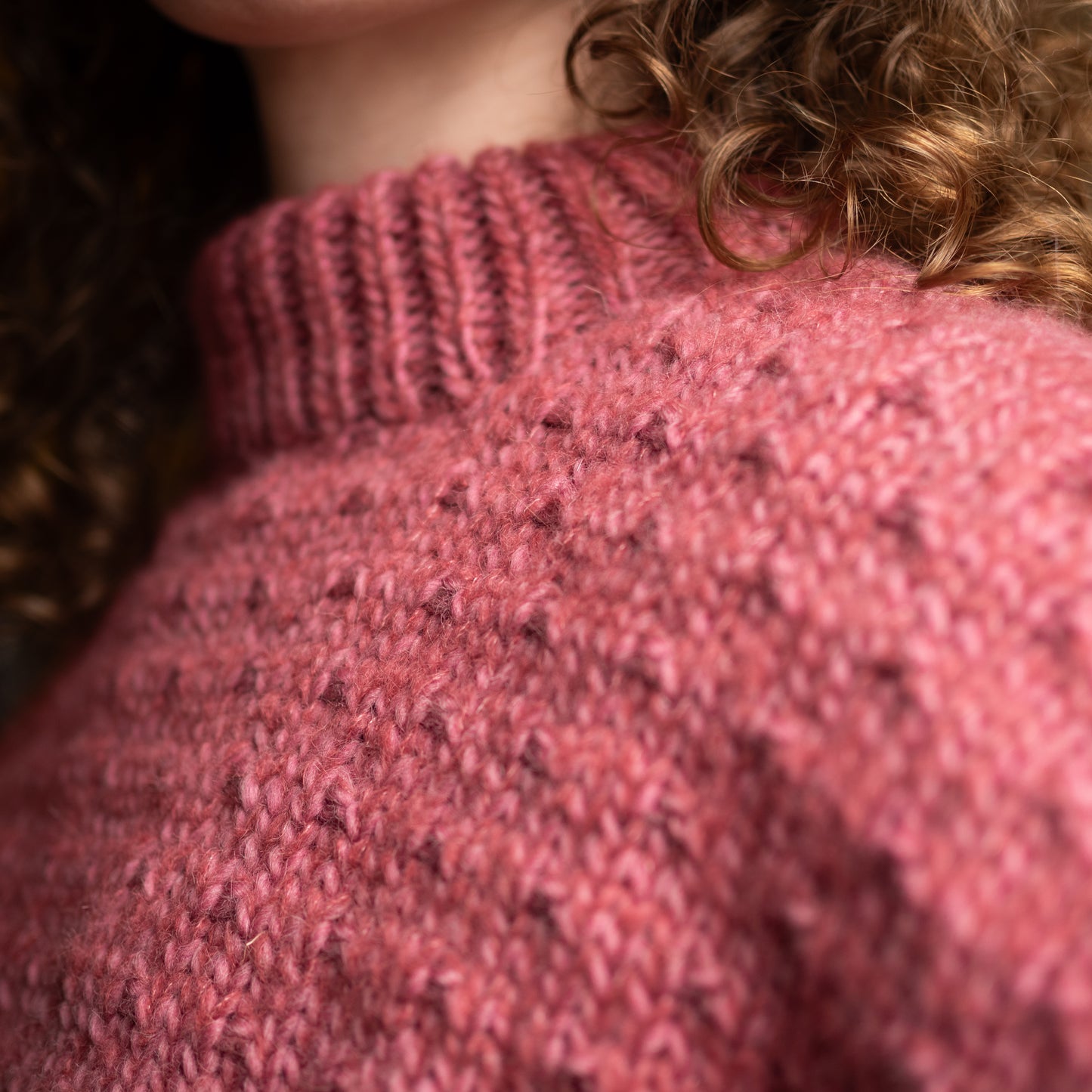 Rosemary Jumper - Fig Pink
