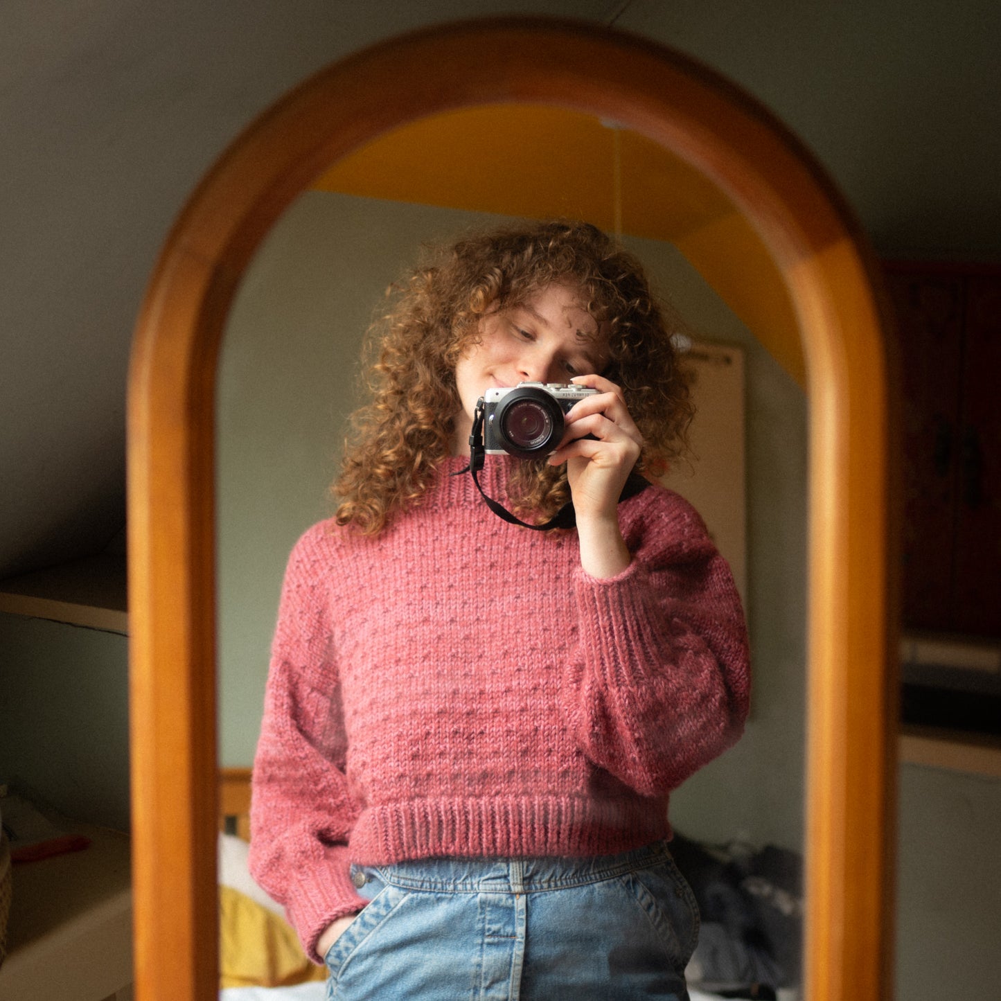 Rosemary Jumper - Fig Pink