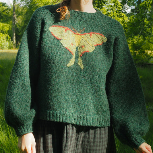 Luna Moth Jumper