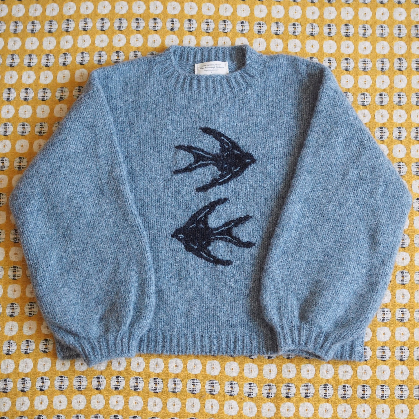 Swallows Jumper - Sky Blue