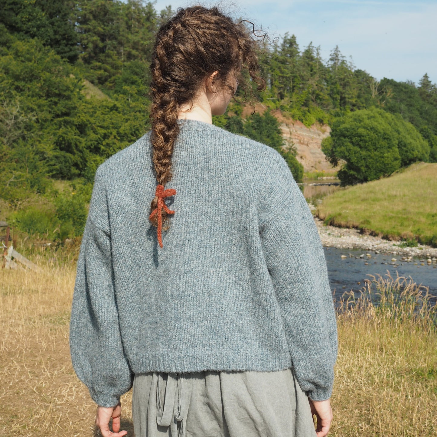 Swallows Jumper - Sky Blue