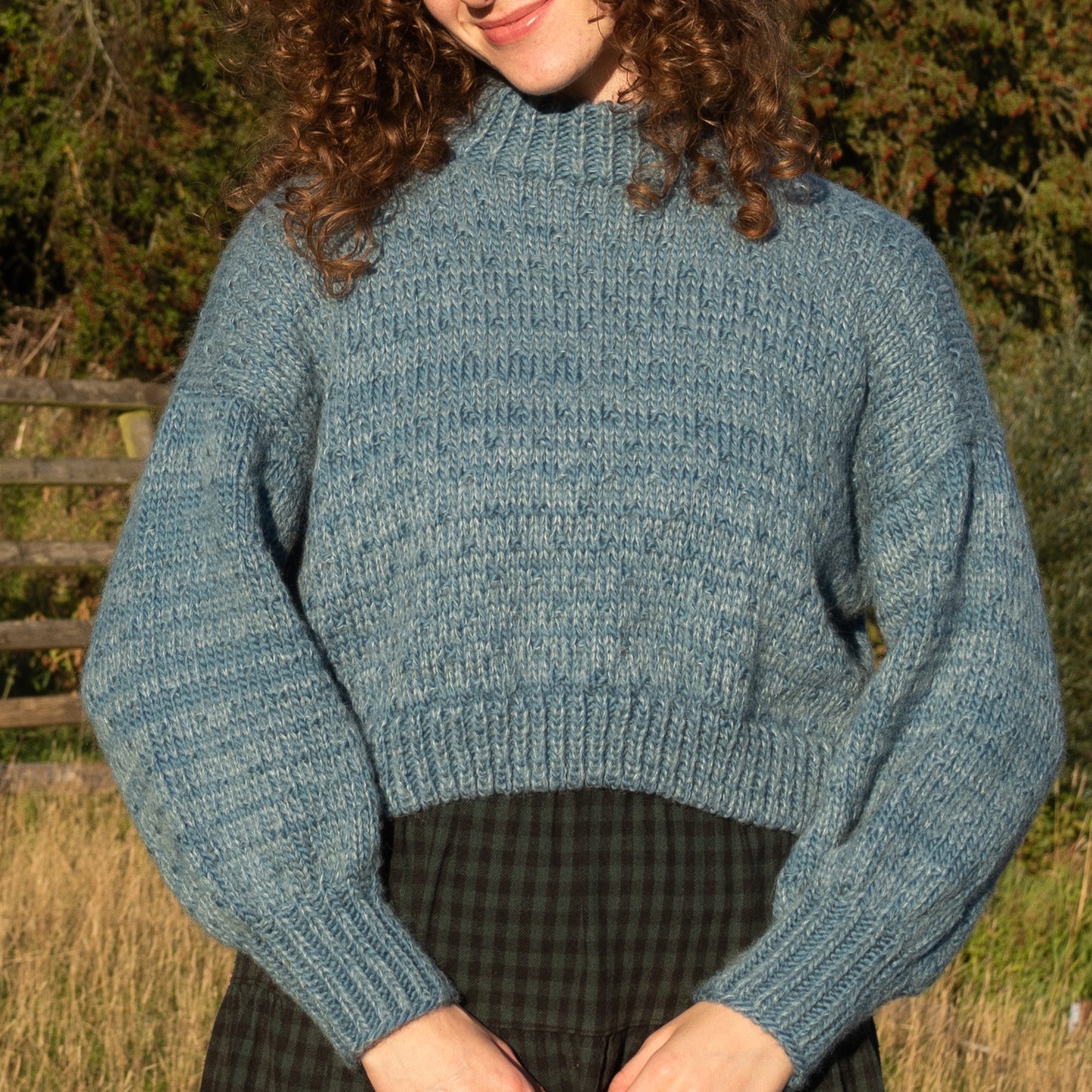 Rosemary Jumper - Water Blue
