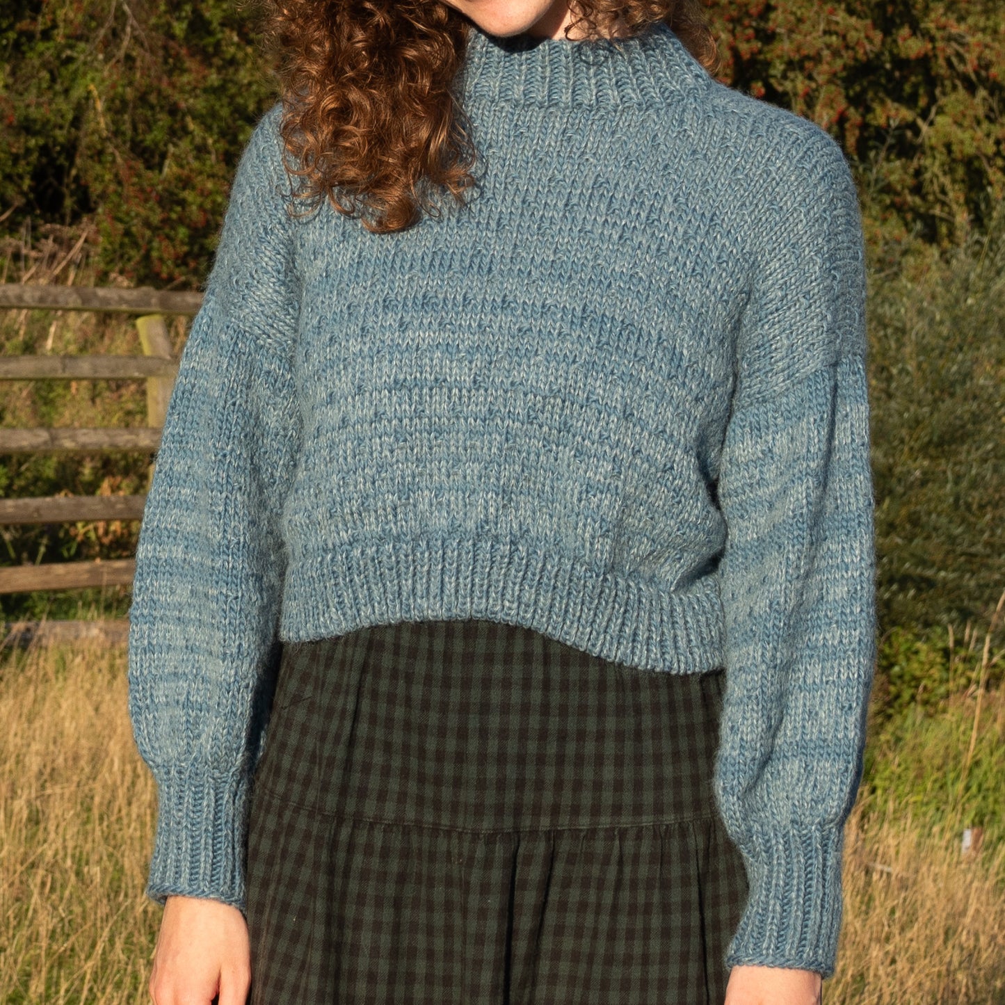 Rosemary Jumper - Water Blue