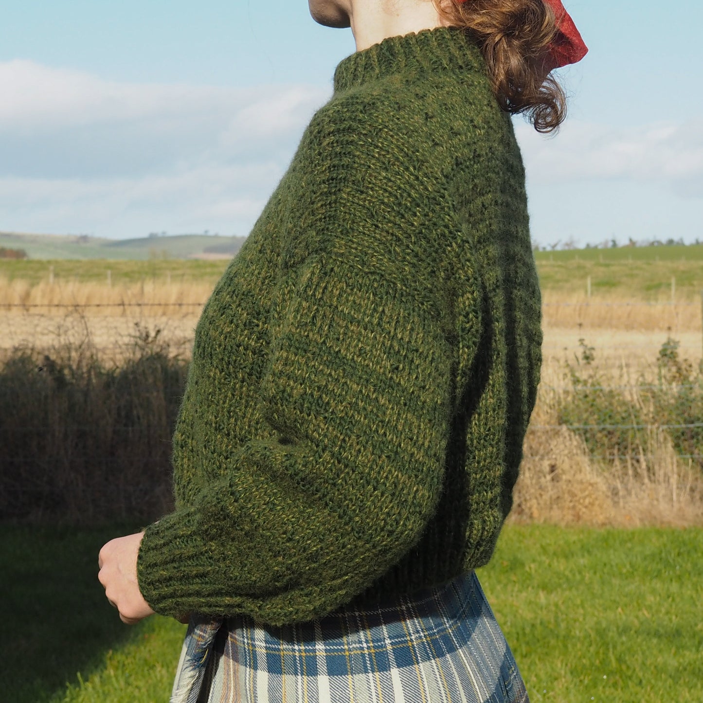 Rosemary Jumper - Forest Green