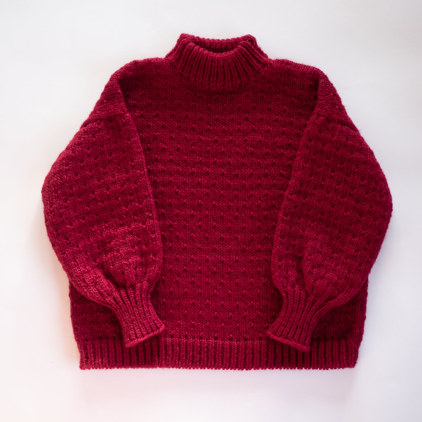 Rosemary Jumper - Berry Red
