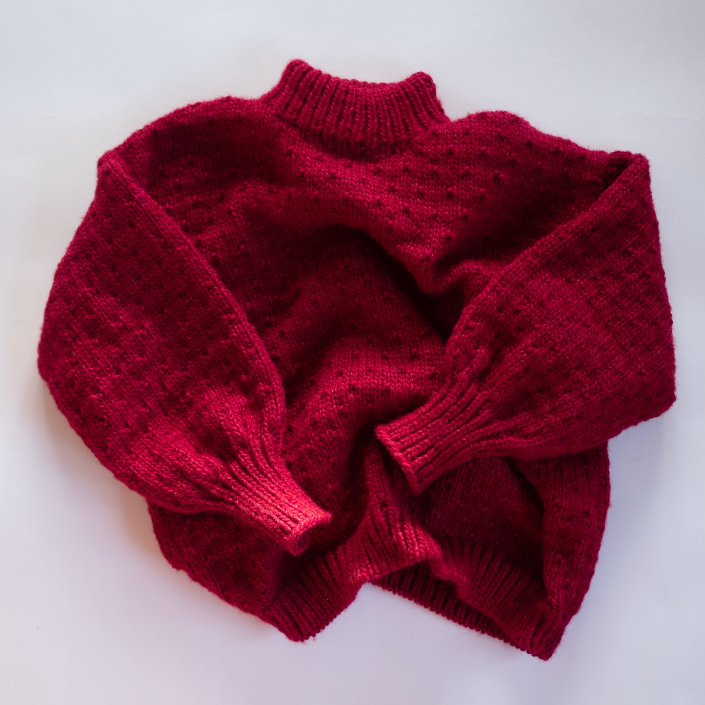 Rosemary Jumper - Berry Red