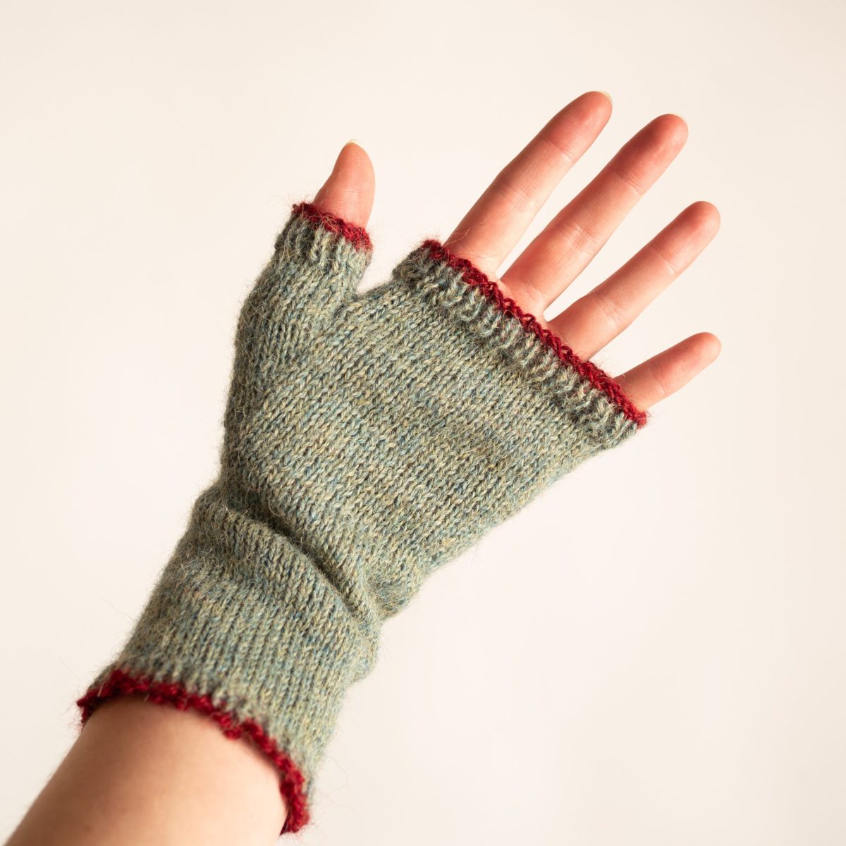 Flower Fingerless Gloves image 3